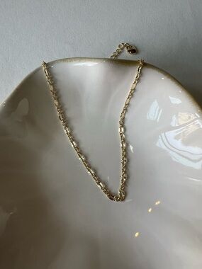 14k Gold Plated Link Anklet
